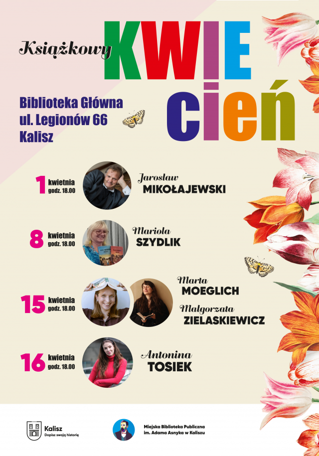 Kwiecień z pisarzami