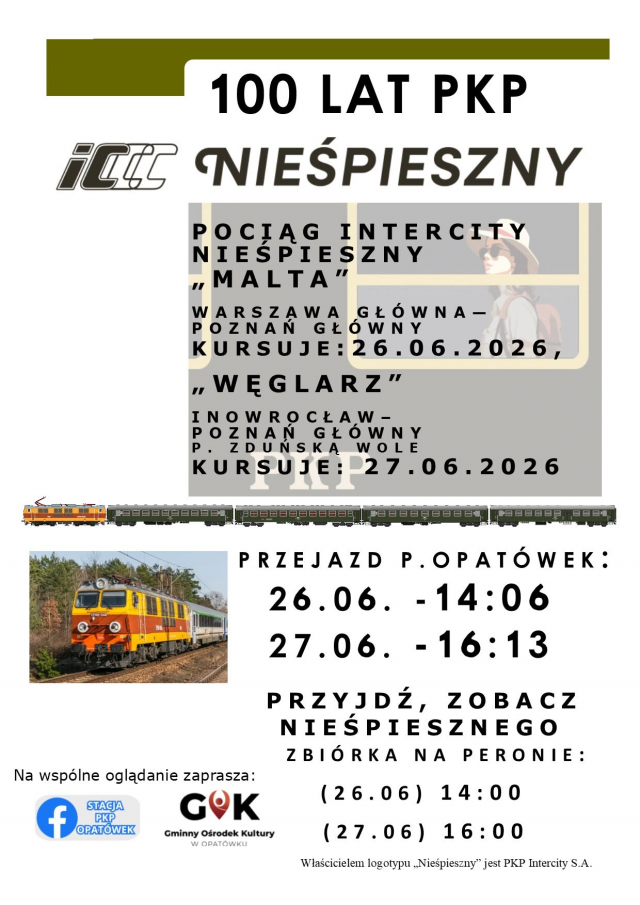 Niespieszny przyjedzie