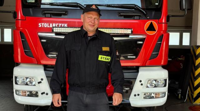 Ratował w powietrzu