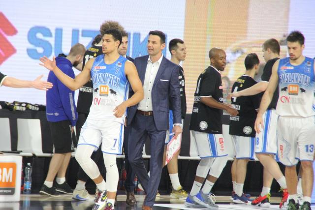 na fot.: Koszykarze Arged BMSlam Stali Ostrów.