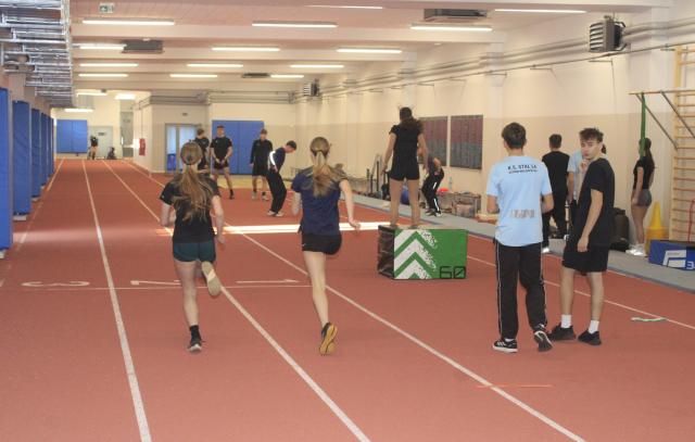 Trenują w komfortowych warunkach