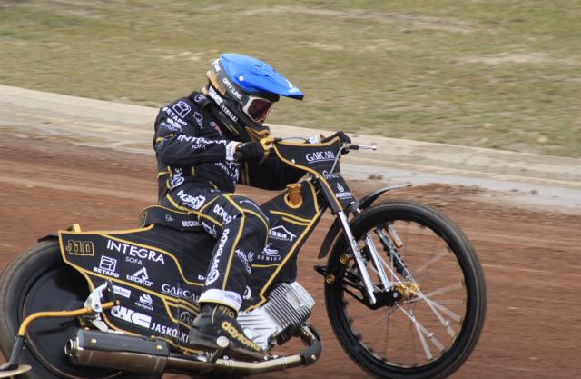 Pierwszy sparing żużlowców