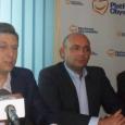od lewej: poseł Witczak, przew. RM Kołaciński, E. Darwich