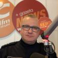 Na fot.: podkomisarz Witold Woźniak, rzecznik kaliskiej policji.