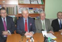 Od lewej: K. Grabowski, A. Grzyb, J. Racki, K. Nosal.
