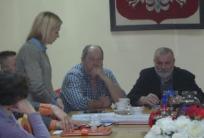 Fot. Zebranie ws. organizacji 720 - lecia Chocza. Od prawej szef komisji Jan woldański