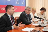 od lewej: T. Ławniczak, R. Czarnecki, K. Dera, M. Maląg