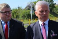 na fot. od lewej: Krzysztof Grabowski / wicemarszałek Województwa Wielkopolskiego, Andrzej Grzyb / poseł Parlamentu Europejskiego