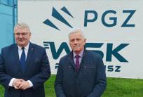 na fot. od lewej: Krzysztof Grabowski / wicemarszałek Województwa Wielkopolskiego; Andrzej Grzyb / poseł