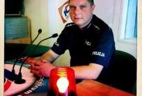 Sebastian Taranek - oficer prasowy kaliskiej policji