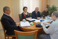 od lewej: starosta Janicki, senator Możdżanowska, burmistrz Witek