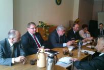od lewej: K. Nosal, K. Grabowski, H. Kasprzak, J. Majewski, H. Kwiecińska