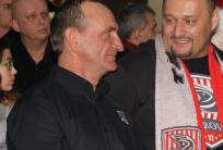 na fot. Waldemar Górski (wiceprezes TŻ Ostrovia) oraz Radosław Strzelczyk (prezes TŻ Ostrovia)