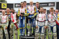 na fot. Tak było przed rokiem. Stal Gorzów na najwyższym stopniu podium, Falubaz Zielona Góra ze srebrnym medalem, a brąz wywalczył GKM Grudziądz
