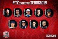 na fot. Kadra TŻ Ostrovia na sezon 2019