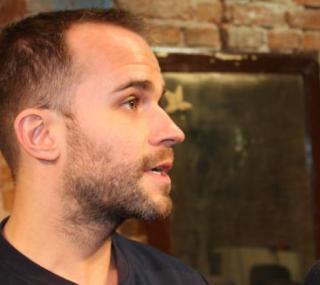 na fot.: Adam Biernacki / reżyser spektaklu "7 minut"