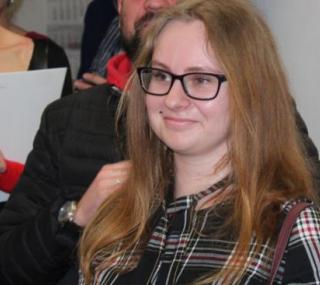 na fot.: Monika Julia Kubiak / laureatka nagody Prezydenta Miasta Kalisza