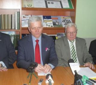 Od lewej: K. Grabowski, A. Grzyb, J. Racki, K. Nosal.