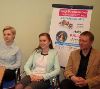 Od lewej: organizatorzy - Magda Mituła, Marlena Witman, Rafał Kulig.