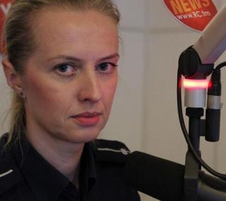 na fot. mł.asp. Anna Jaworska-Wojnicz / rzecznik kaliskiej policji