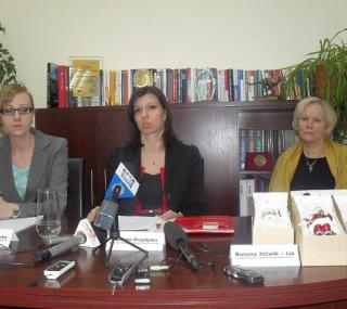 fot. od lewej: Agnieszka Kubicka, Justyna Przyłęcka, Bożena Jóźwik-Lis
