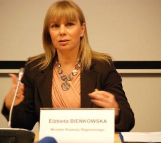Elżbieta Bieńkowska, minister rozwoju regionalnego Elżbieta Bieńkowska, minister rozwoju regionalnego