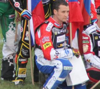 na fot.: Renat Gafurow w 2017 roku wystąpił w Ostrowie podczas meczu Polska - Rosja.