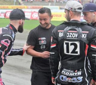 na fot. Nicolai Klindt, Mariusz Staszewski, Kamil Brzozowski i Kamil Nowacki