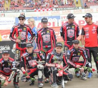 na fot.: Arged Malesa TŻ Ostrovia - finalista play-off Nice 1. Ligi Żużlowej.