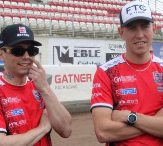 na fot: Gleb Czugunow i Frederik Jakobsen