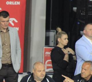 na fot.: Łukasz Majewski (z lewej) to nowy właściciel Stal S.A. a Grzegorz Ardeli (z prawej) wrócił po krótkiej przerwie na stanowisko prezesa zarządu spółki / fot. www.RC.fm
