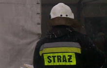 Pożar przy ul. Zielonej